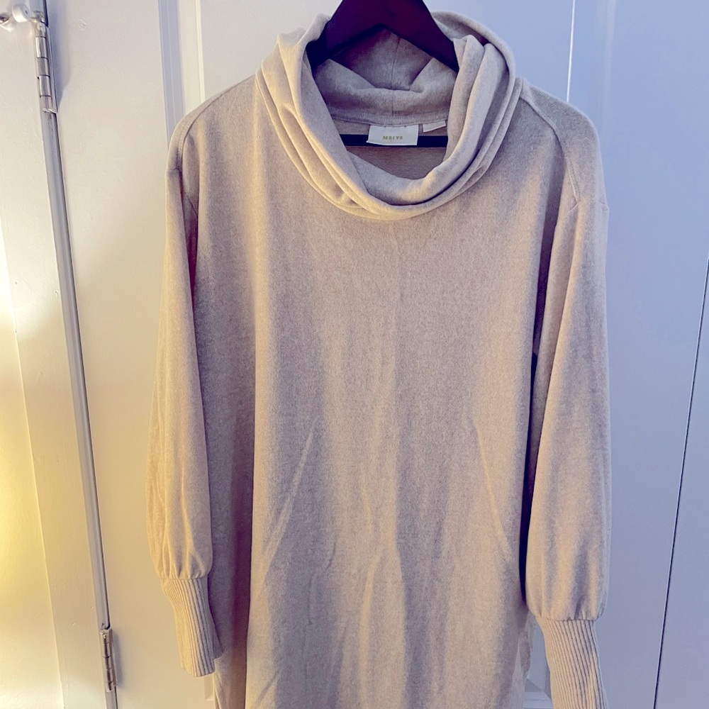 Large Cowl Neck super soft oversized sweater with long sleeves